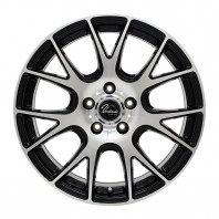Verthandi YH-M7V 16x6.5 45 100x5 BK/POLISH + GOODYEAR Vector 4Seasons Hybrid 215/65R16 98H