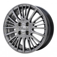 Verthandi YH-S25V 15x5.5 43 100x4 METALLIC GRAY + NANKANG AW-1 185/65R15 88Q ｽﾀｯﾄﾞﾚｽ