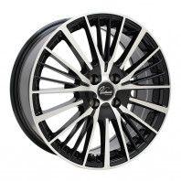 Verthandi YH-S25V 15x5.5 50 100x4 BK/POLISH + GOODYEAR Vector 4Seasons Hybrid 185/60R15 84H