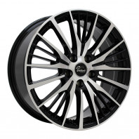 Verthandi YH-S25V 16x6.5 45 100x5 BK/POLISH + GOODYEAR Vector 4Seasons Hybrid 195/65R16 92H