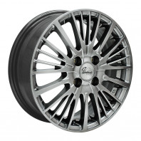 Verthandi YH-S25V 17x7.0 45 100x4 METALLIC GRAY + BRIDGESTONE POTENZA RE004 205/45R17 88W XL