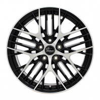 Verthandi YH-MS30V 17x7.0 38 114.3x5 BK/POLISH + MOMO FORCERUN HT M-8 PRO A/S 235/60R17 106V XL