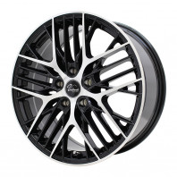 Verthandi YH-MS30V 17x7.0 38 114.3x5 BK/POLISH + NANKANG AW-1 205/55R17 91Q ｽﾀｯﾄﾞﾚｽ