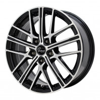 Verthandi YH-S15V 15x6.0 43 100x5 BK/POLISH + HIFLY Win-turi 216 195/55R15 85H ｽﾀｯﾄﾞﾚｽ