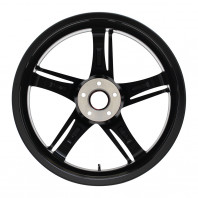 LUXALES PW-V1 19x8.5 45 114.3x5 BK/R.MILLING + NITTO NT421Q 235/55R19 105W XL