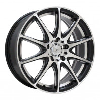 5ZIGEN D-EURO SPORT 19x7.5 50 100x5 BK/P