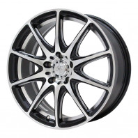 5ZIGEN D-EURO SPORT 19x7.5 50 100x5 BK/P + RADAR Dimax R8+ 245/45R19.Z 102Y XL