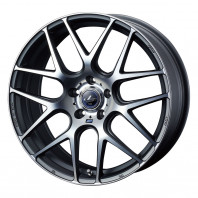 LEONIS NAVIA06 17x7.0 47 100x5 MGMC + NANKANG AW-1 225/50R17 94Q ｽﾀｯﾄﾞﾚｽ