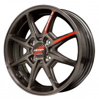 RMP Racing R25 16x6.0 43 100x4 G1B + GOODYEAR ICE NAVI 7 195/65R16 92Q ｽﾀｯﾄﾞﾚｽ【ｾｰﾙ品】