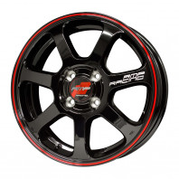 RMP Racing R07 16x6.0 43 100x4 BKR + GOODYEAR ICE NAVI 7 195/65R16 92Q ｽﾀｯﾄﾞﾚｽ【ｾｰﾙ品】