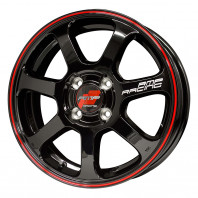 RMP Racing R07 17x7.0 45 100x4 BKR + MAXTREK MAXIMUS DS01 205/40R17 84W XL(TREAD160)