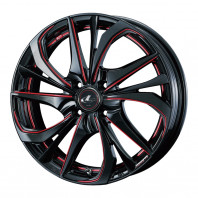 LEONIS TE 17x6.5 42 100x4 BK/SCRED + MAXTREK MAXIMUS DS01 205/45R17 88W XL(TREAD160)