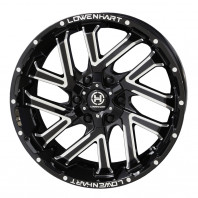 Lowenhart GXL206 17x8.0 20 139.7x6 GBK/M + DAVANTI TERRATOURA A/T.RWL 265/65R17 116T XL