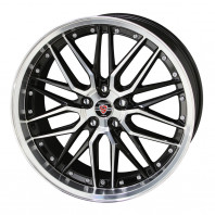 STEINER LMX 17x7.0 38 114.3x5 BK/P + GOODYEAR ICE NAVI 7 215/50R17 91Q ｽﾀｯﾄﾞﾚｽ