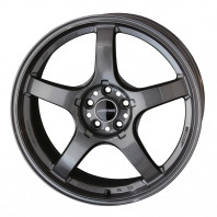 AME TRACER GT-V 18x8.5 38 114.3x5 G/BK + BRIDGESTONE REGNO GRVII 245/45R18 100W XL