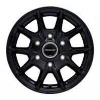 ROADMAX KG-25 15x6.0 33 139.7x6 BLACK + NANKANG SNC-1 195/80R15 8PR 107/105L D スタッドレス