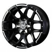 WEDS ADVENTURE MUD VANCE 04 17x8.0 20 139.7x6 BKP + NANKANG AT-5.OWL 265/70R17 115T