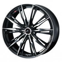 LEONIS GX 15x6.0 50 114.3x5 PBMC + NANKANG AW-1 205/70R15 96Q ｽﾀｯﾄﾞﾚｽ【ｾｰﾙ品】