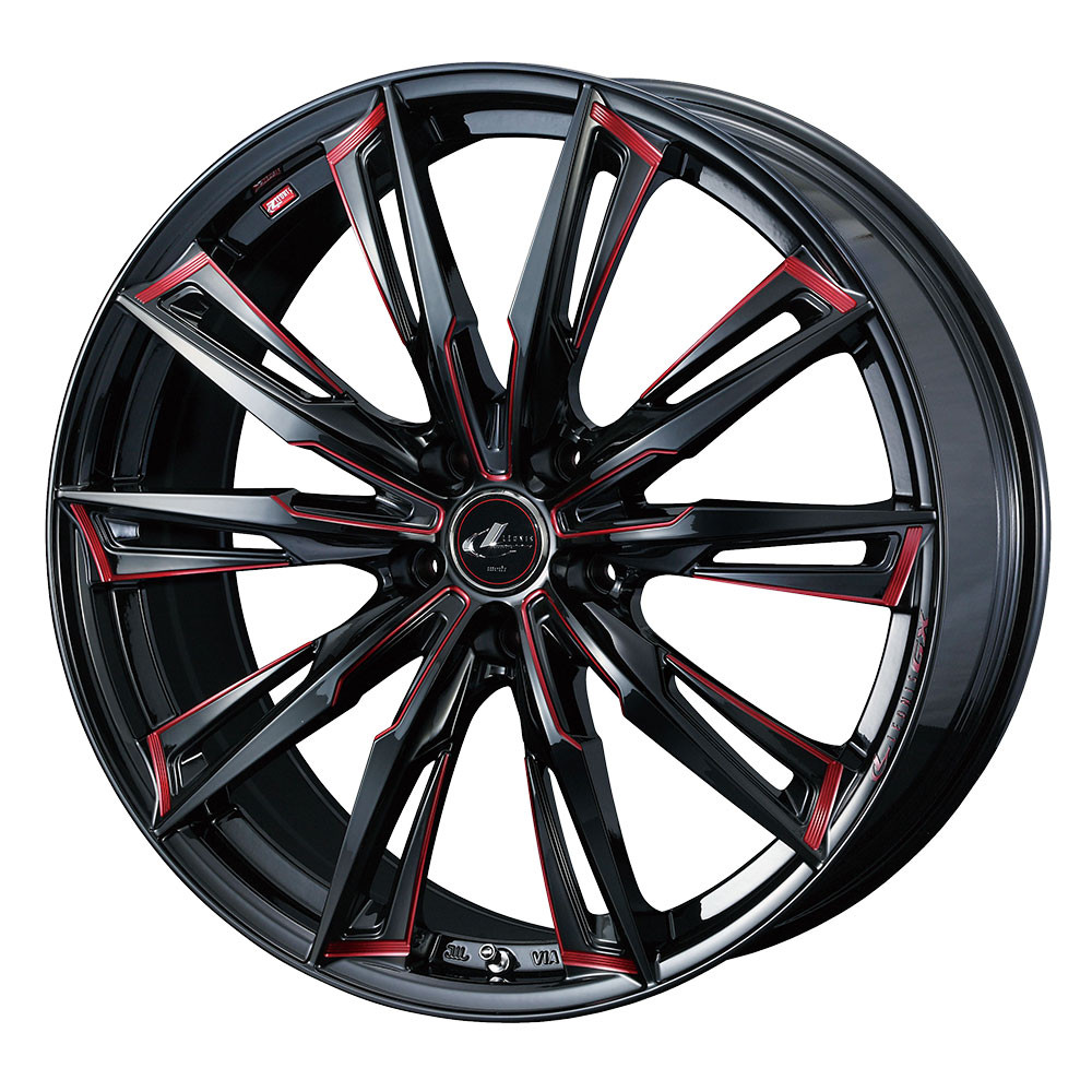 LEONIS GX 19x8.0 43 114.3x5 BK/SCRED