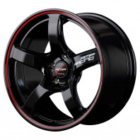 RMP RACING R50 18x7.5 50 114.3x5 BKR + DUNLOP DIREZZA DZ102 225/40R18 88W