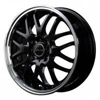 VERTEC ONE EXE10 14x4.5 45 100x4 GBK/RimP + NANKANG AW-1 165/70R14 81Q ｽﾀｯﾄﾞﾚｽ