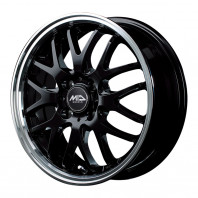 VERTEC ONE EXE10 16x6.0 43 100x4 GBK/RimP + GOODYEAR Vector 4Seasons Hybrid 185/60R16 86H