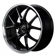 VERTEC ONE EXE5 18x8.0 42 114.3x5 GBK/RimP + MOMO SUV POLE W-4 235/50R18 101V XL ｽﾀｯﾄﾞﾚｽ