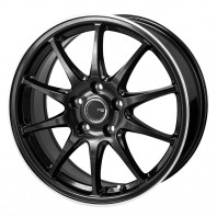 JP STYLE R10 15x6.0 43 114.3x5 PBK/P + NANKANG AW-1 215/65R15 96Q ｽﾀｯﾄﾞﾚｽ