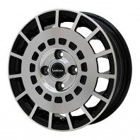 LUMACA MODEL-3 12x4.0 42 100x4 BK/POLISH + NANKANG AS-1 135/80R12 68S