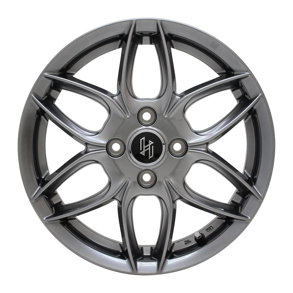 HERSE K-01 15x4.5 43 100x4 TITANIUM GRAY