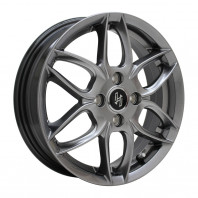 HERSE K-01 15x4.5 43 100x4 TITANIUM GRAY + GOODYEAR Vector 4Seasons Hybrid 165/50R15 73H