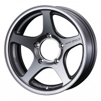 WEDS ADVENTURE HASE SPEC II 16x5.5 22 139.7x5 GMT + GOODYEAR ICE NAVI SUV 215/70R16 100Q ｽﾀｯﾄﾞﾚｽ