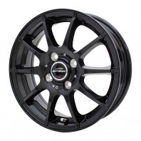 SCHNEIDER STAG 14x4.5 43 100x4 SGM + NANKANG AW-1 165/70R14 81Q ｽﾀｯﾄﾞﾚｽ