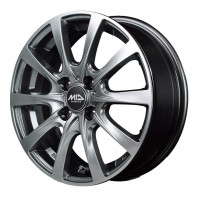 Euro SPEED F10 15x5.5 43 100x4 MG + ZEETEX ZT1000 165/55R15 75V