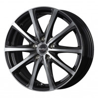 Euro SPEED V25 16x6.5 53 114.3x5 BK/P + GOODYEAR ICE NAVI 7 195/65R16 92Q ｽﾀｯﾄﾞﾚｽ【ｾｰﾙ品】