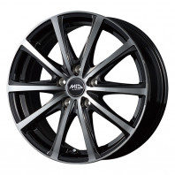 Euro SPEED V25 16x6.5 53 114.3x5 BK/P + BRIDGESTONE POTENZA Adrenalin RE004 205/55R16 91W