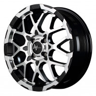 NITRO POWER M28 BULLET-KC 15x5.0 48 100x4 BK/MC + DUNLOP DIREZZA ZIII 165/55R15 75V