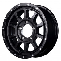 NITRO POWER M10 PERSHING-J 16x5.5 20 139.7x5 SGBKM + NANKANG AW-1 215/70R16 100Q ｽﾀｯﾄﾞﾚｽ