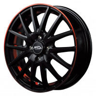 SCHNEIDER RX27 12x4.0 42 100x4 R/BKRim + MAXTREK EXTREME R/T.RWL 145/80R12 6PR 80/78N C LT