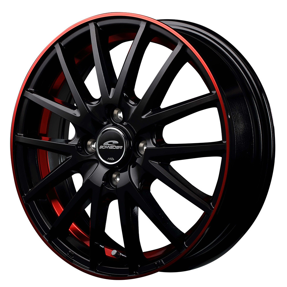 SCHNEIDER RX27 14x4.5 45 100x4 R/BKRim + BRIDGESTONE BLIZZAK VRX2 165/70R14  81Q ｽﾀｯﾄﾞﾚｽ - 国内最大級！輸入タイヤ＆ホイール通販 AUTOWAY(オートウェイ)