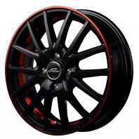 SCHNEIDER RX27 15x5.5 43 100x4 R/BKRim + HIFLY Win-turi 216 195/55R15 85H ｽﾀｯﾄﾞﾚｽ【ｾｰﾙ品】