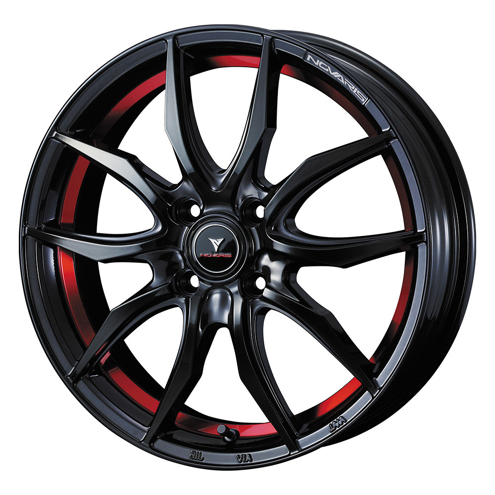 NOVARIS ROHGUE VF 14x4.5 45 100x4 BK/RED