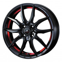 NOVARIS ROHGUE VF 14x4.5 45 100x4 BK/RED + MAXTREK MAXIMUS M2 155/65R14 75T