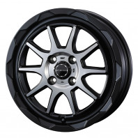WEDS ADVENTURE MUD VANCE 06 12x4.0 40 100x4 MBP + NANKANG NA-1 145/70R12 69T