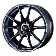 WedsSport SA-25R 17x7.5 48 100x5 BLCII + ZEETEX WP2000 215/55R17 94T ｽﾀｯﾄﾞﾚｽ