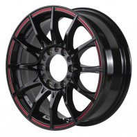 5ZIGEN BLACK MAN GI 17x6.5 38 139.7x6 GBK/R + NANKANG CW-20 215/60R17 8PR 109/107T D LT