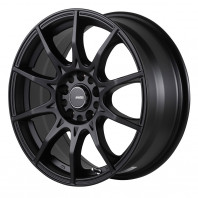 5ZIGEN BLACK MAN GI 17x7.0 35 114.3x5 MBK + COOPER WEATHER-MASTER ICE600 235/55R17 99T ｽﾀｯﾄﾞﾚｽ