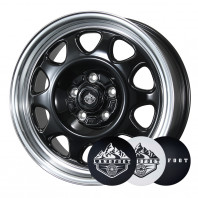 LANDFOOT SWZ 16x7.0 35 114.3x5 GB/RP + DUNLOP GRANDTREK XS1 215/70R16 100/97N ｽﾀｯﾄﾞﾚｽ