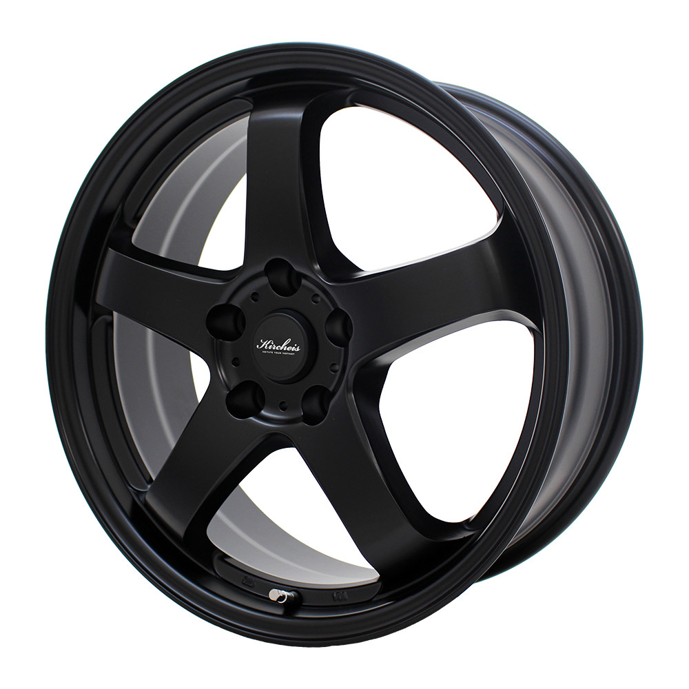 KIRCHEIS S5 17x7.5 50 114.3x5 MATT BLACK - オートウェイ