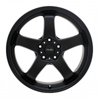 KIRCHEIS S5 17x7.5 50 114.3x5 MATT BLACK + DAVANTI WINTOURA+ 225/45R17 94V XL ｽﾀｯﾄﾞﾚｽ
